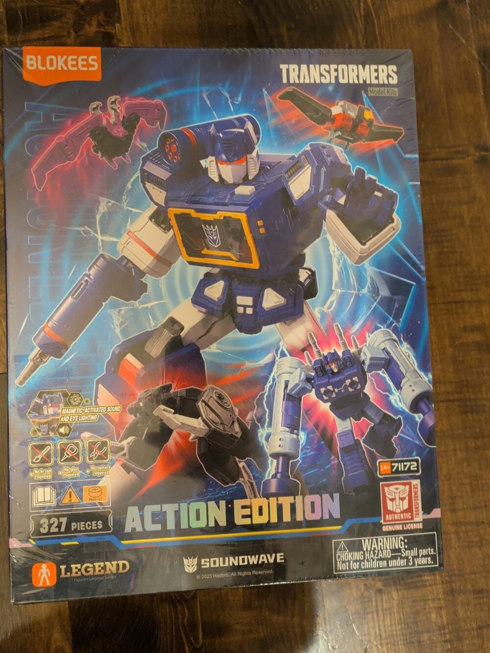 Blokees Transformers G1 Soundwave AE03 Action Edition Model Kit SEALED
